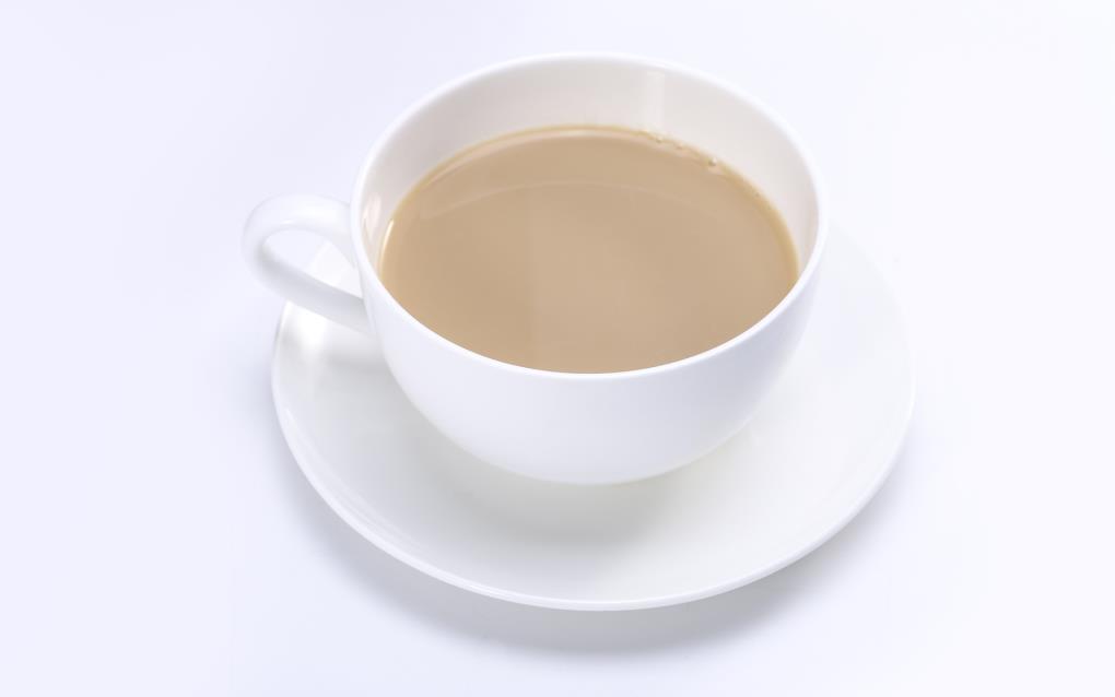 奶茶桌面背景_简约风