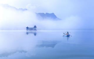长江三峡迷雾壁纸
