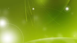 多色幻彩线条艺术-绿色桌面壁纸